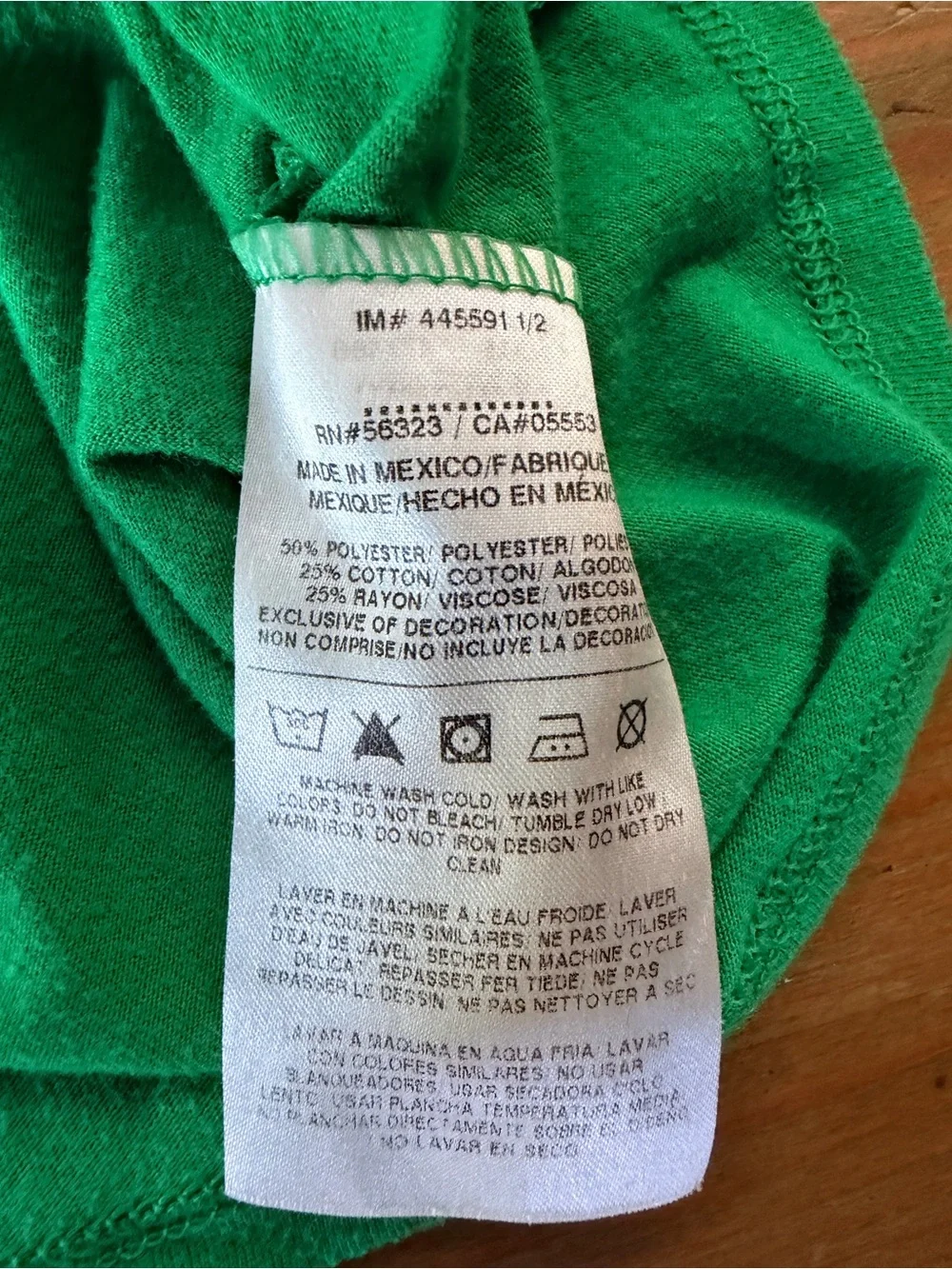 Nike Green and Gray Oregon Duck Raglan Tee with Yellow Accent